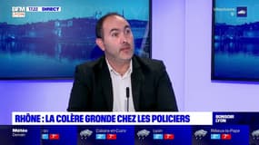 Alain Barberis, syndicat Alliance Rhône, ne constate aucune fracture entre les policiers et la population "bien au contraire"