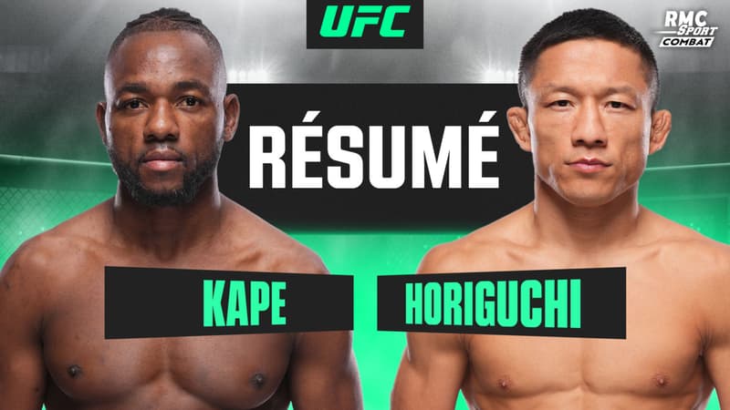 Résumé UFC : Un TKO dans la REVANCHE entre l'imprévisible Kape et la star japonaise Horiguchi