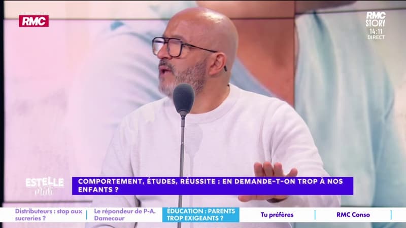 Pression sur les enfants : "L'hyper-parentalité c'est un délire qui concerne un segment de la société, ça me gonfle", avoue Benjamin Amar