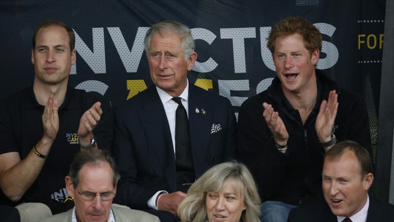 Le Britannique Mark Colborne, 37 ans, avait projeté d'assassiner les princes William et Charles, ici à gauche. Le but? Que le prince Harry (ici à droite), devienne un jour roi d'Angleterre.