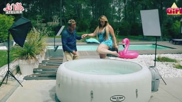 Benjamin Castaldi et Loana se retrouvent dans une publicité