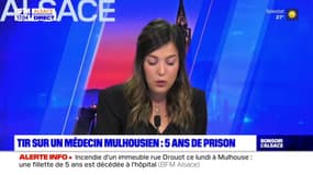 Agression avec une arme factice d'un médecin à Mulhouse: cinq ans de prison ferme pour le tireur