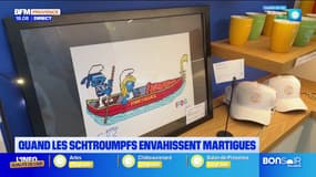 Quand les Schtroumpfs envahissent Martigues !