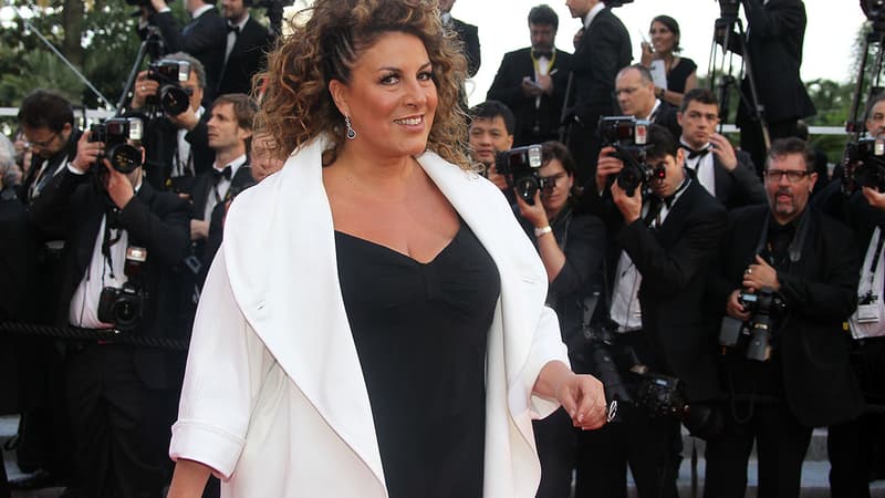 Marianne James à Cannes en mai 2010