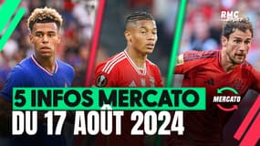 Doué, Neres, Goretzka ... Les 5 infos mercato du 17 août à 12h