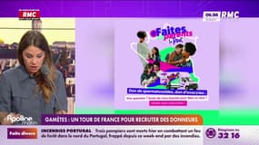 Gamètes : Un tour de France pour recruter des donneurs
