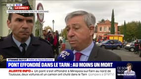 Pont effondré dans le Tarn: au moins un mort - 18/11