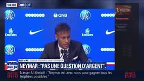 Neymar : "Les meilleurs sont ici" 
