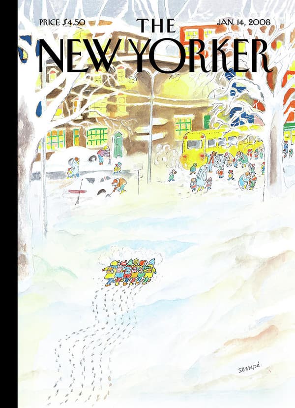 "Une" du "New Yorker" - 14 janvier 2008