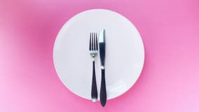 Une assiette vide (illustration)