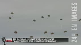 Aux Pays-Bas, des passionnés ont fait une reconstitution d'une opération de la Seconde guerre mondiale