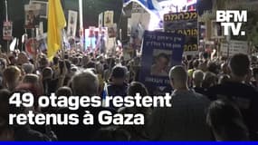À Tel Aviv, des milliers d'Israéliens manifestent pour la fin de la guerre et la libération des otages 