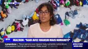 Migrants à Lampedusa: "La seule solution, c'est d'accueillir ces personnes migrantes en dignité à travers tout le territoire européen", pour Saphia Ait-Ouarabi (vice-présidente de SOS Racisme)