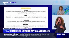 Charles III: un dîner royal à Versailles