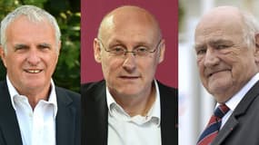 Les trois candidats à l'élection de la FFR