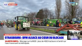 Colère des agriculteurs: 400 tracteurs à l'arrêt sur la M35