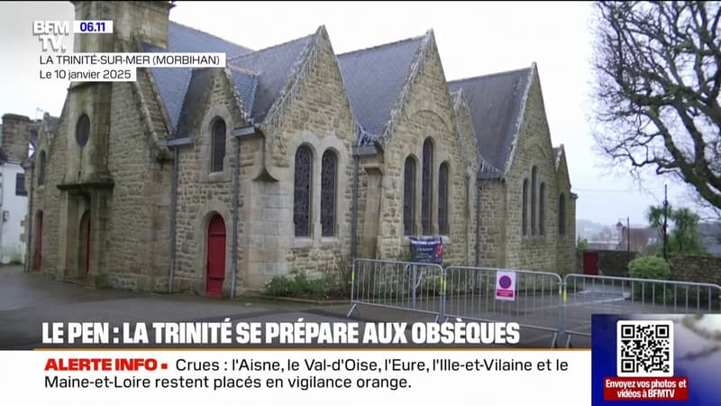 Obsèques de Jean-Marie Le Pen: La Trinité-sur-Mer se prépare aux obsèques