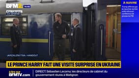 Le Prince Harry en visite surprise en Ukraine