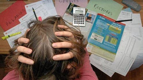 Le montant moyen d’un dossier de surendettement en France s’élève à plus de 40 000 euros.