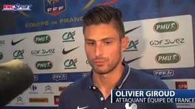 Football / Equipe de France / Giroud à la conquête du public - 08/06