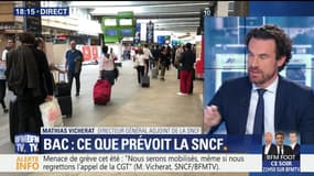 Grève SNCF maintenue pendant le bac: un dispositif spécial prévu