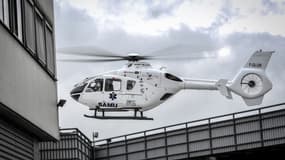 Deux hélicoptères ont été déployés sur les lieux de l'accident.