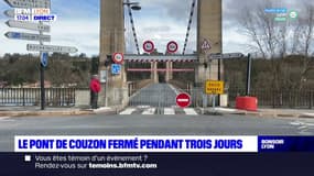 Métropole de Lyon: le pont de Couzon fermé à la circulation pendant trois jours