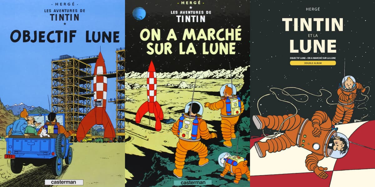Quand Tintin marchait sur la Lune pour soigner la dépression de Hergé