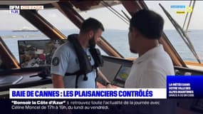 Baie de Cannes: des contrôles en mer de la gendarmerie