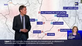  Météo Rhône: un dimanche plutôt lumineux et doux, il fera 21°C à Lyon