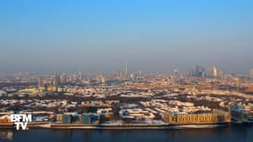 Ce très beau timelapse montre l'arrivée de la neige à Londres