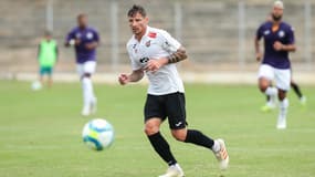 Mehdi Mostefa lors d'un match de Béziers contre Montpellier