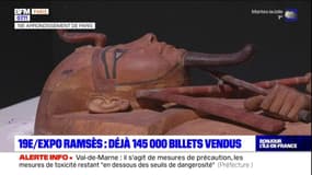 Paris: déjà 145.000 billets vendus pour l'exposition Ramsès