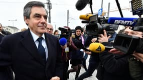 François Fillon en pleine tempête.