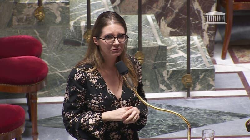Assemblée nationale: Aurore Bergé très émue au moment de défendre sa proposition de loi sur l’inéligibilité des auteurs de violences conjugales