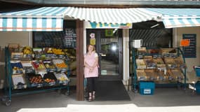 Une supérette Vival. Cette enseigne est très présente dans les stations balnéaires et de vacances.