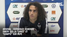 Arsenal : Guendouzi remercie Emery qui l'a "lancé" et "compte" sur Pepe