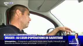 Gard: les pompiers toujours mobilisés face aux intempéries