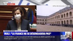 Florence Parly: "Non, la France ne se désengage pas du Mali"