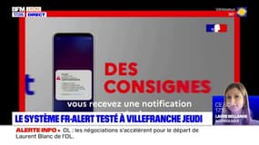 Le système Fr-Alert testé jeudi à Villefranche et Arnas