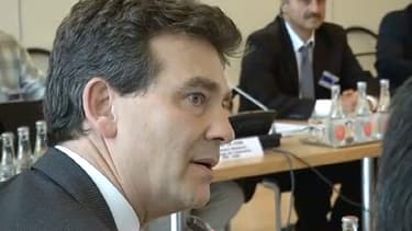 Le ministre du Redressement productif a tenu à nouveau un discours critique vis-à-vis de l'Europe.