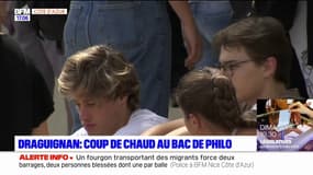 Draguignan: l'épreuve de philosophie du bac sous les fortes chaleurs