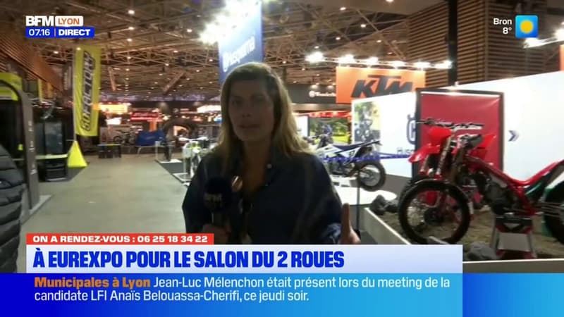 On a Rendez-Vous: une matiéne au salon du 2 Roues à Eurexpo