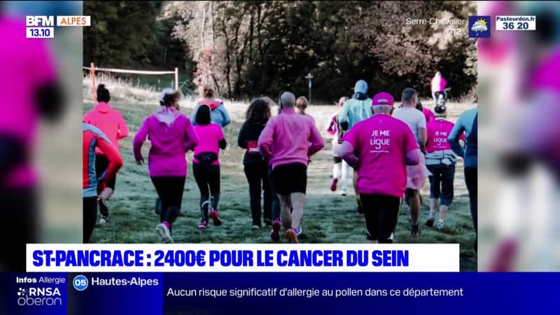 Villard-Saint-Pancrace: 2400 euros récoltés au profit de la Ligue contre le cancer du sein