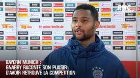 Bayern Munich : Gnabry confie "son plaisir" d'avoir retrouvé la compétition