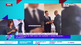J. Bardella reçoit une médaille de la CRS 6 : Darmanin mécontent !