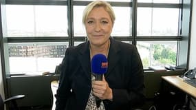 Marine Le Pen à Strasbourg, le 8 juillet 2015.