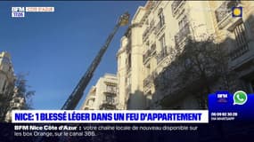 Nice: un blessé léger dans un feu d'appartement