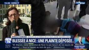 Gilets à jaunes à Nice: les enfants de la septuagénaire gravement blessée par la police ont porté plainte