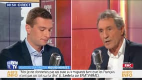 Quand Jean-Jacques Bourdin recadre Jordan Bardella sur ses arguments contre le SMIC européen